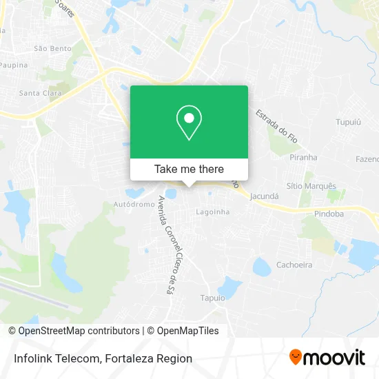 Infolink Telecom map