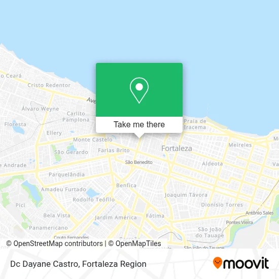 Dc Dayane Castro map