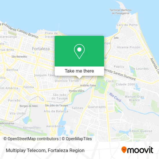 Multiplay Telecom map