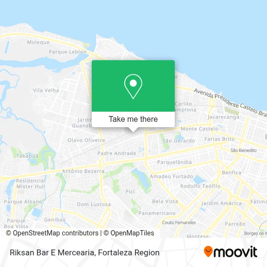 Riksan Bar E Mercearia map