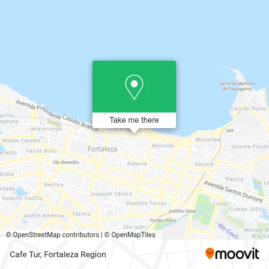 Cafe Tur map