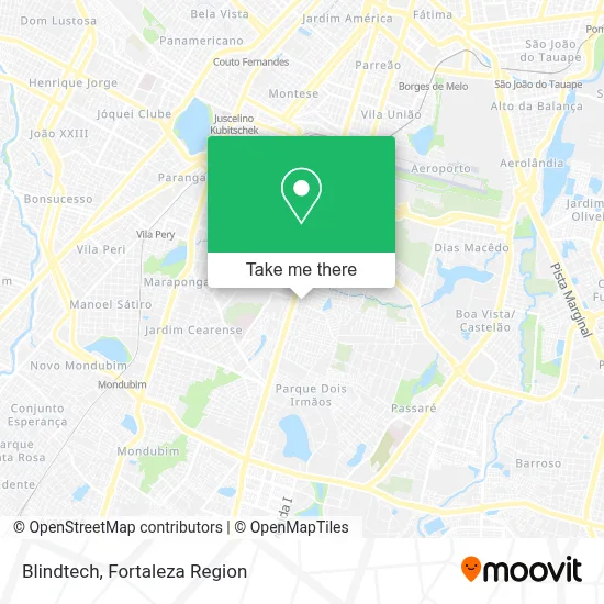 Blindtech map