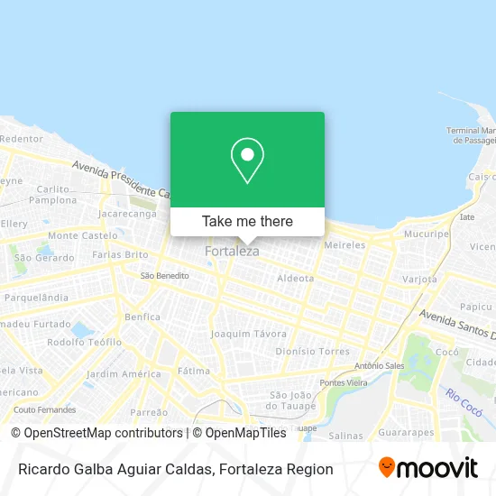 Ricardo Galba Aguiar Caldas map
