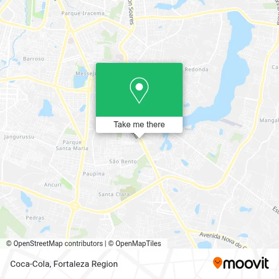 Coca-Cola map