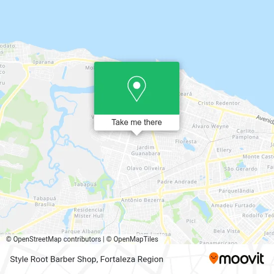 Style Root Barber Shop map