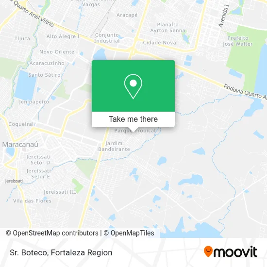 Sr. Boteco map