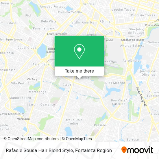 Rafaele Sousa Hair Blond Style map
