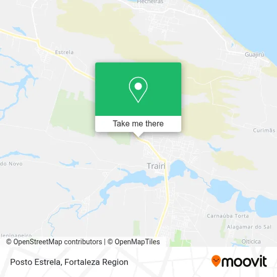 Posto Estrela map