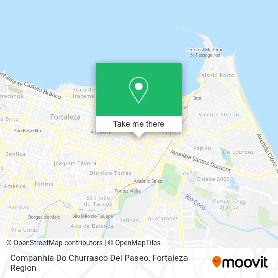 Companhia Do Churrasco Del Paseo map