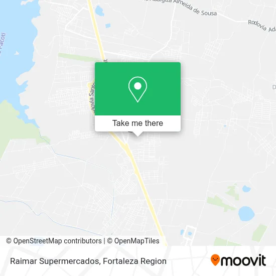 Raimar Supermercados map