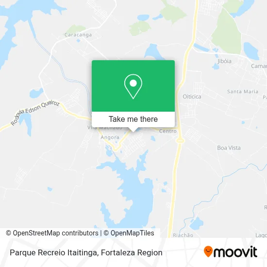 Parque Recreio Itaitinga map