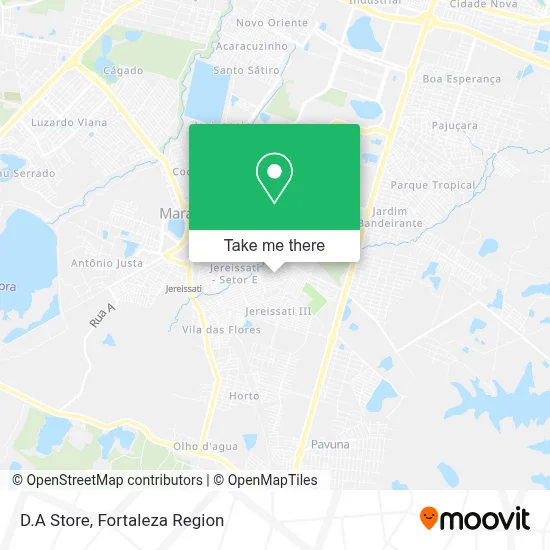 D.A Store map