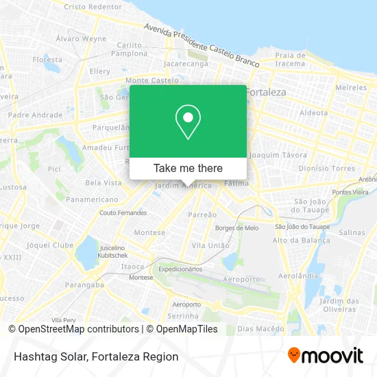 Hashtag Solar map