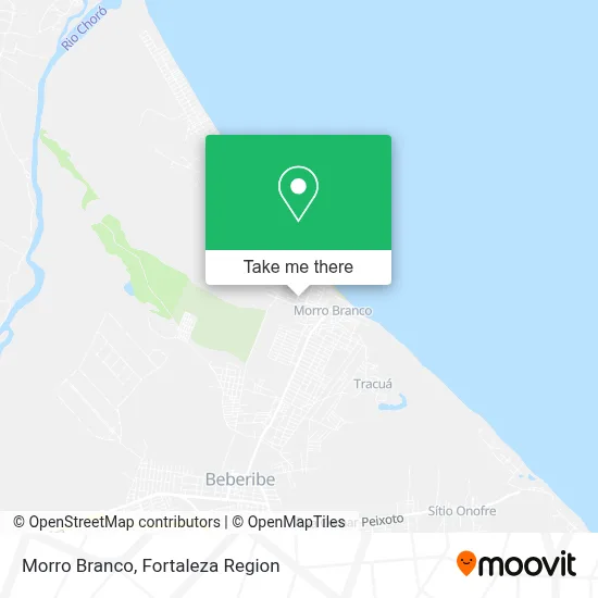 Morro Branco map