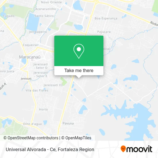 Universal Alvorada - Ce map