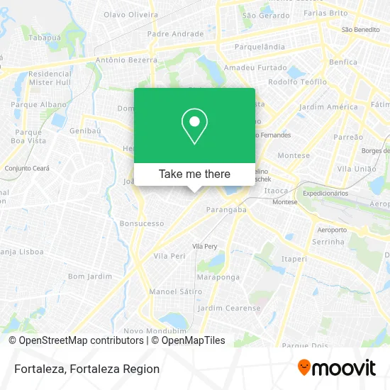 Fortaleza map