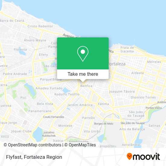 Flyfast map