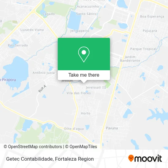 Getec Contabilidade map