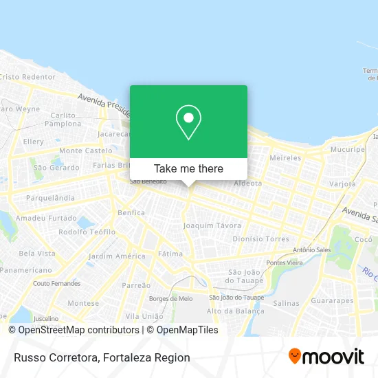 Russo Corretora map