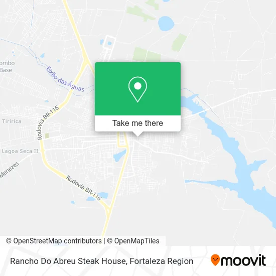 Rancho Do Abreu Steak House map