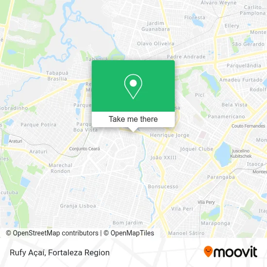 Rufy Açaí map