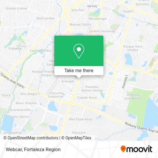 Webcar map
