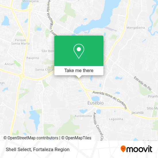 Shell Select map