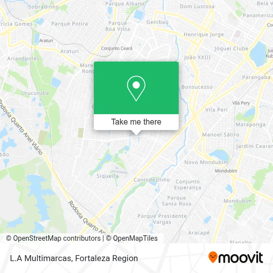 L.A Multimarcas map