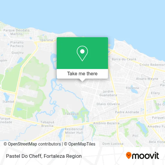 Pastel Do Cheff map