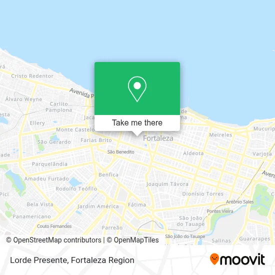 Lorde Presente map