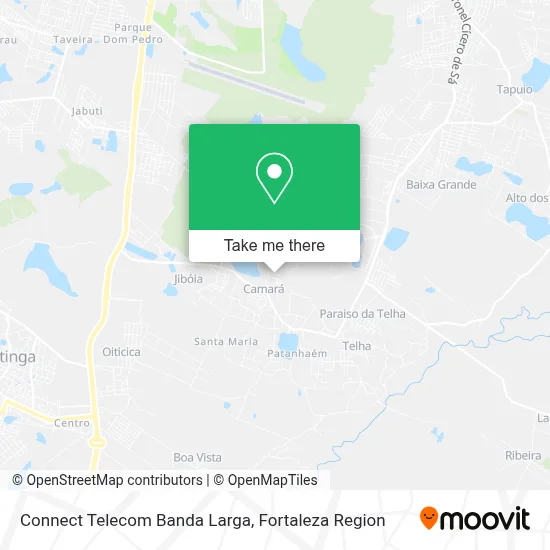 Connect Telecom Banda Larga map