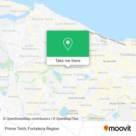 Prime Tech map