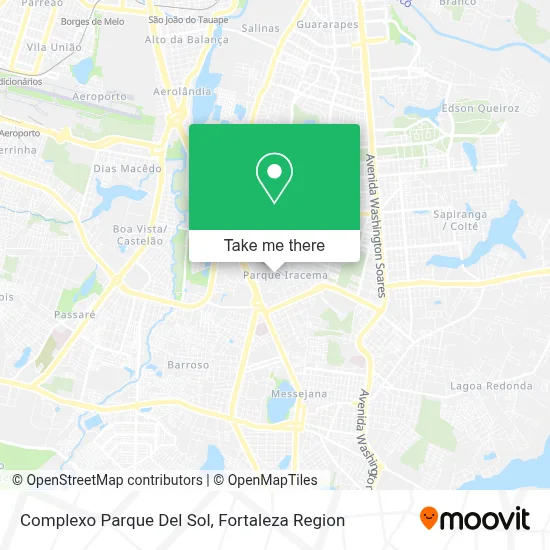 Complexo Parque Del Sol map