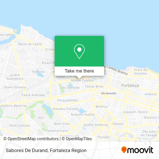 Sabores De Durand map