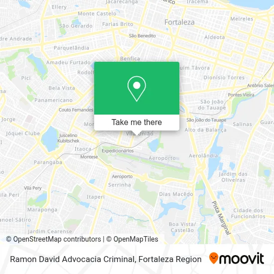 Ramon David Advocacia Criminal map