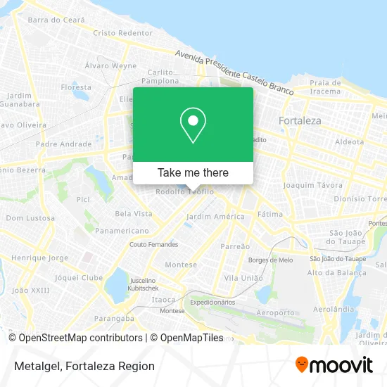 Metalgel map
