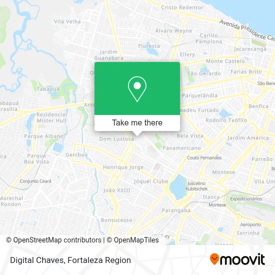 Digital Chaves map