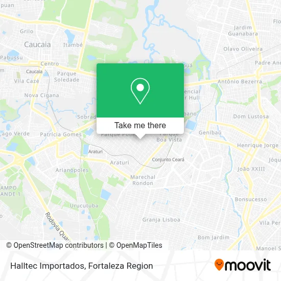 Halltec Importados map