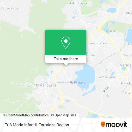 Triô Moda Infantil map