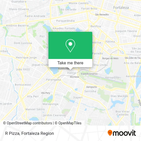 R Pizza map