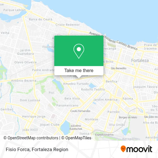 Fisio Forca map