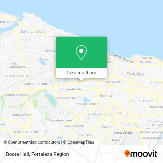 Boate Hall map