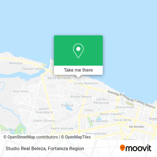 Studio Real Beleza map