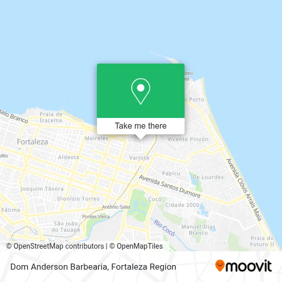Dom Anderson Barbearia map