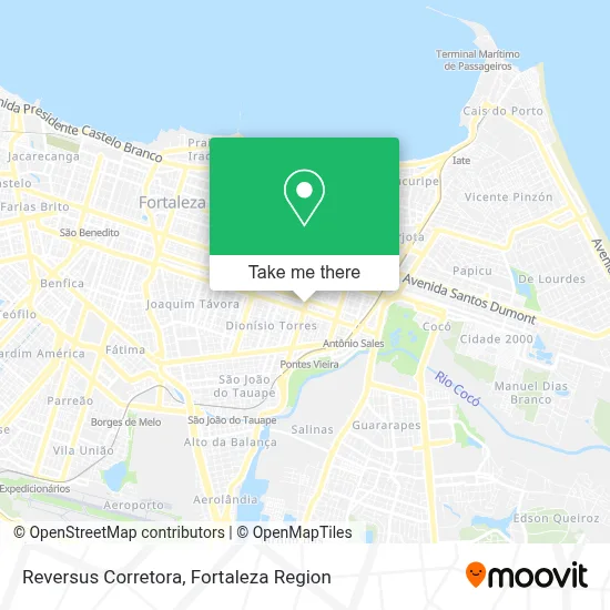 Reversus Corretora map