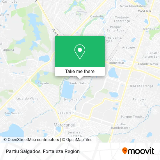 Partiu Salgados map