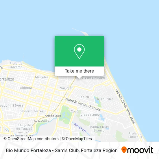 Bio Mundo Fortaleza - Sam's Club map