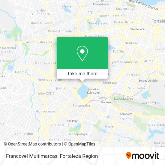 Francovel Multimarcas map