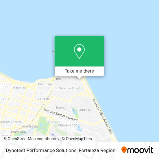 Dynotest Performance Solutions map