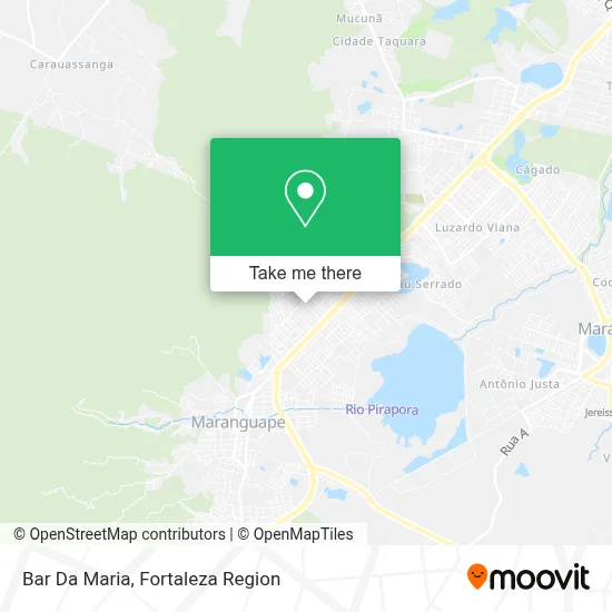 Bar Da Maria map